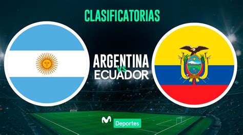 ecuador vs argentina hora partido